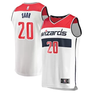 Alexandre Sarr Washington Wizards Youth Fast Break Replica Stylish Player Jersey Association Edition White