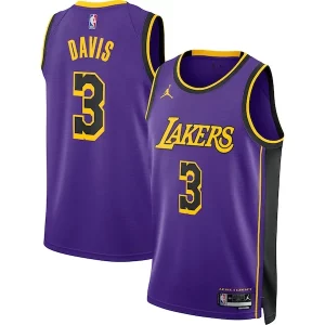 Anthony Davis Los Angeles Lakers Jordan Brand Unisex Swingman Jersey Prime Statement Edition Purple