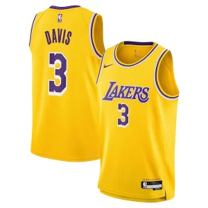 Anthony Davis Los Angeles Lakers Nike Youth Swingman Notable Jersey Icon Edition Gold