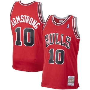 B. J. Armstrong Chicago Bulls 2001/02 Hardwood Classics Gracieux Swingman Jersey Red