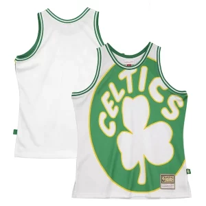 Boston Dashing Celtics Hardwood Classics Blown Out Fashion Jersey White