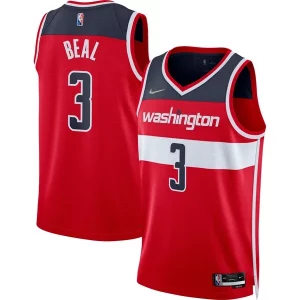 Bradley Beal Washington Wizards Nike Prime 2021/22 Diamond Swingman Jersey Icon Edition Red