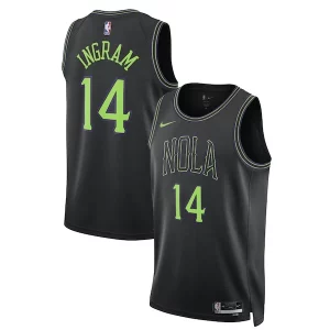Brandon Ingram New Orleans Pelicans Nike Unisex Authentique 2023/24 Swingman Jersey Black City Edition