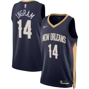 Brandon Ingram New Orleans Pelicans Premium Nike Unisex Swingman Jersey Icon Edition Navy