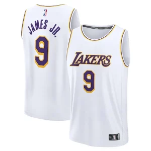 Bronny James Los Angeles Lakers Fast Break Moderne Replica Player Jersey Association Edition White
