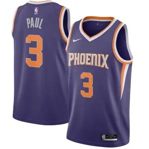 Chris Paul Phoenix Suns Nike 2020/21 Swingman Jersey Purple Icon Incontournable Edition