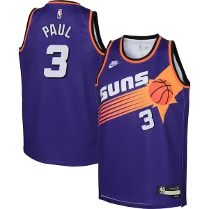 Chris Paul Phoenix Suns Nike Youth 2022/23 Superbe Swingman Jersey Purple Classic Edition