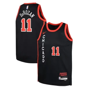 DeMar DeRozan Chicago Bulls Nike Youth Swingman Replica Jersey Unique City Edition Black