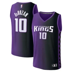 DeMar DeRozan Sacramento Kings Youth Fast Break Replica Player Jersey Statement Edition Purple Éclatant