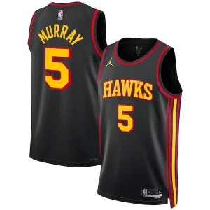 Dejounte Murray Atlanta Hawks Jordan Brand Unisex Swingman Jersey Statement Edition Admirable Black