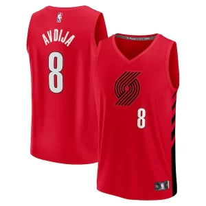 Deni Avdija Portland Trail Blazers Youth Fast Unique Break Player Jersey Statement Edition Red