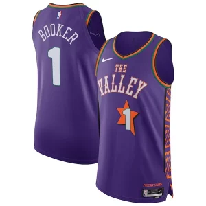 Devin Booker Phoenix Suns Nike 2024/25 Authentic Player Jersey City Notable Edition Purple