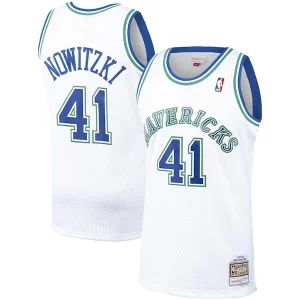 Dirk Nowitzki Dallas Mavericks Luxueux 1998/99 Hardwood Classics Swingman Jersey White