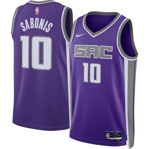 Domantas Confortable Sabonis Sacramento Kings Nike Unisex Swingman Jersey Icon Edition Purple