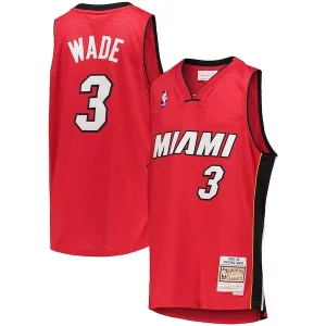 Dwyane Wade Miami Heat Youth 2005/06 Hardwood Classics Swingman Personalisable Jersey Red