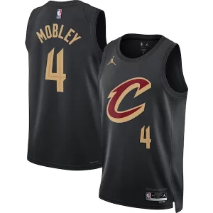 Evan Mobley Cleveland Cavaliers Jordan Brand Tendance Unisex Swingman Jersey Statement Edition Black