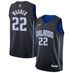 Franz Wagner Éclatant Orlando Magic Nike Youth Swingman Jersey Icon Edition Black