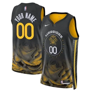 Golden State Warriors Nike Unisex 2022/23 Swingman Custom Jersey City Moderne Edition Black