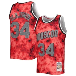 Hakeem Olajuwon Houston Rockets 1993/94 Galaxy Tendance Swingman Jersey Red