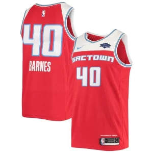 Harrison Barnes Sacramento Superbe Kings Nike Swingman Jersey Red