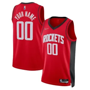 Houston Rockets Sophistiqué Nike 2021/22 Diamond Swingman Custom Jersey Icon Edition Red