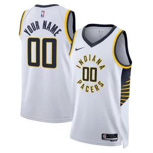 Indiana Pacers Luxueux Nike Unisex Swingman Custom Jersey White Association Edition