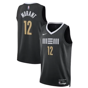 Ja Morant Memphis Incontournable Grizzlies Nike Unisex 2023/24 Swingman Jersey Black City Edition