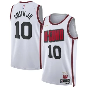 Jabari Smith Jr. Houston Charming Rockets Nike Unisex 2024/25 Swingman Player Jersey City Edition White