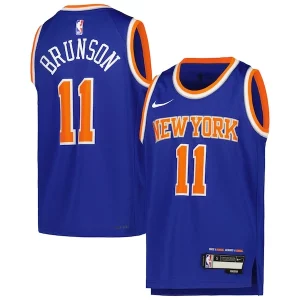 Jalen Brunson New Admirable York Knicks Nike Youth Swingman Jersey Icon Edition Blue