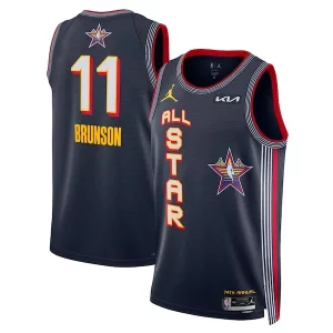 Jalen Brunson Nike Unisex 2025 NBA All Star Game Swingman Player Jersey Navy Exclusif
