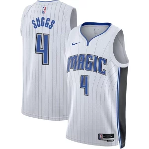 Jalen Suggs Orlando Magic Nike Unisex Swingman Haut de gamme Jersey Association Edition White/Black