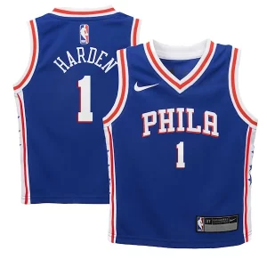 James Harden Philadelphia 76ers Nike Preschool Swingman Player Jersey Icon Edition Royal Moderne