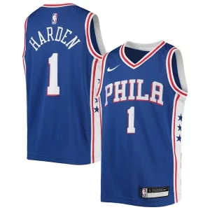 James Harden Philadelphia 76ers Nike Youth Swingman Jersey Luxueux Icon Edition Royal