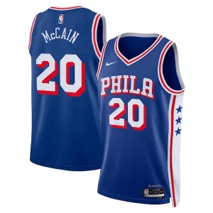 Jared McCain Philadelphia 76ers Nike Authentique Swingman Jersey Icon Edition Royal