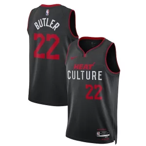 Jimmy Butler Miami Heat Nike Vibrant Unisex 2023/24 Swingman Jersey Black City Edition