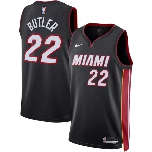 Jimmy Butler Miami Heat Nike Unisex Vibrant Swingman Jersey Icon Edition Black