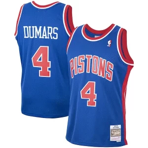 Joe Dumars Classique Detroit Pistons 1988/89 Hardwood Classics Swingman Jersey Blue