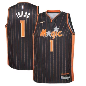 Jonathan Haut de gamme Isaac Orlando Magic Nike Youth Swingman Jersey City Edition Anthracite