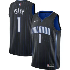Jonathan Isaac Premium Orlando Magic Nike Youth Swingman Jersey Icon Edition Black