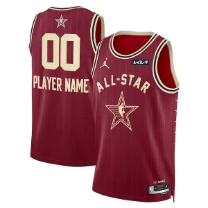 Jordan Brand Unisex 2024 NBA All Star Game Swingman Custom Jersey Confortable Crimson