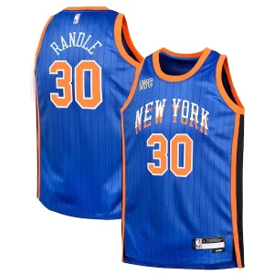 Julius Randle New York Knicks Authentique Nike Youth Swingman Replica Jersey City Edition Blue