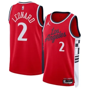 Kawhi Leonard LA Clippers Jordan Brand Unisex 2024/25 Swingman Jersey Statement Edition Red Exceptionnel
