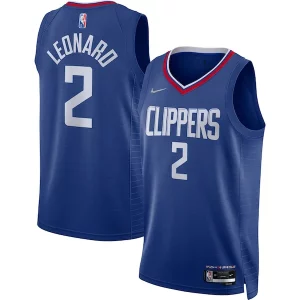 Kawhi Leonard LA Tendance Clippers Nike 2021/22 Diamond Swingman Jersey Icon Edition Royal
