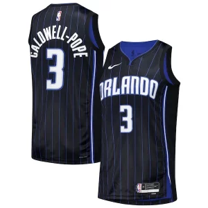 Kentavious Caldwell Pope Orlando Magic Nike Unisex 2024 Offseason Addition Nike Éclatant Swingman Jersey Black