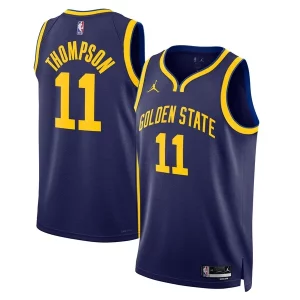 Klay Thompson Golden State Warriors Dashing Jordan Brand Unisex Swingman Jersey Statement Edition Navy
