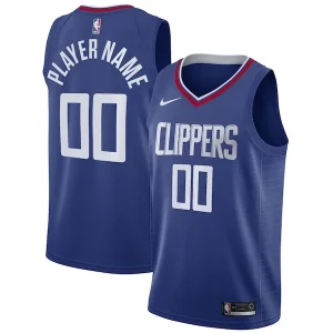 LA Clippers Nike 2020/21 Swingman Custom Sophistiqué Jersey Icon Edition Royal