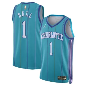 LaMelo Ball Charlotte Hornets Jordan Brand Unisex 2023/24 Swingman Replica Jersey Classic Edition Splendide Teal