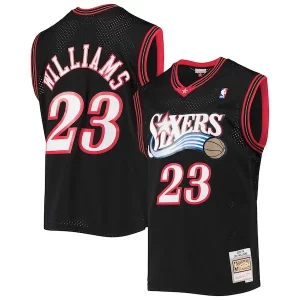 Lou Williams Philadelphia 76ers 2005/06 Superbe Hardwood Classics Swingman Jersey Black