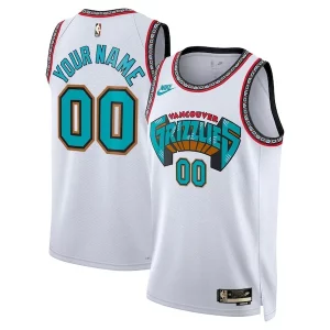Memphis Grizzlies Nike Unisex Tendance Adult Swingman Custom Jersey Classic Edition White