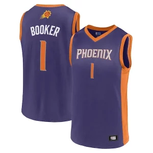 Men's Devin Booker Purple Phoenix Suns Collectible Player Jersey